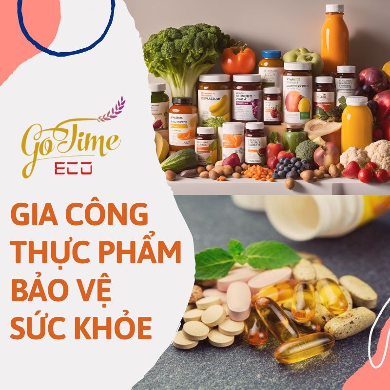 Gia công thực phẩm bảo vệ sức khỏe trọn gói