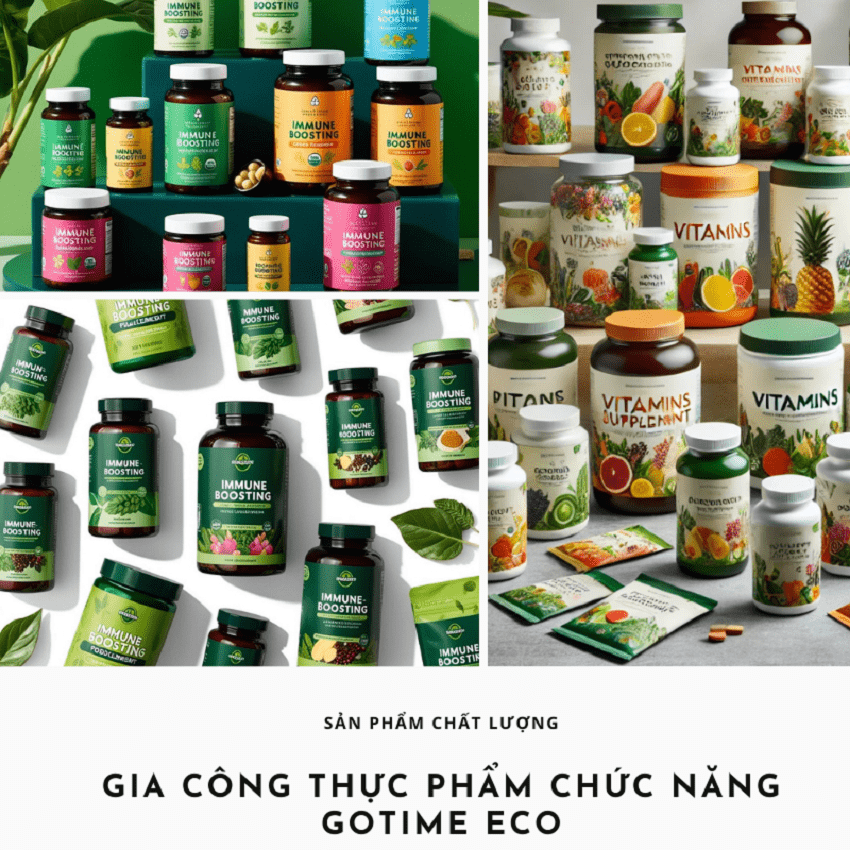 Nhà máy gia công thực phẩm chức năng eco