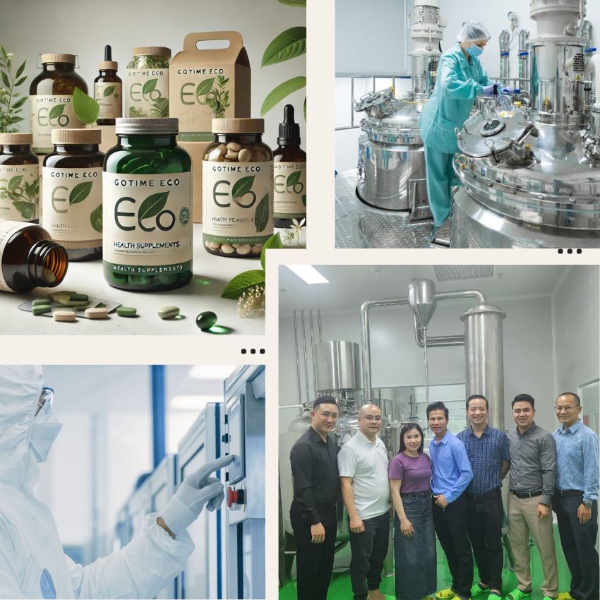 Nhà máy gia công thực phảm bổ sung