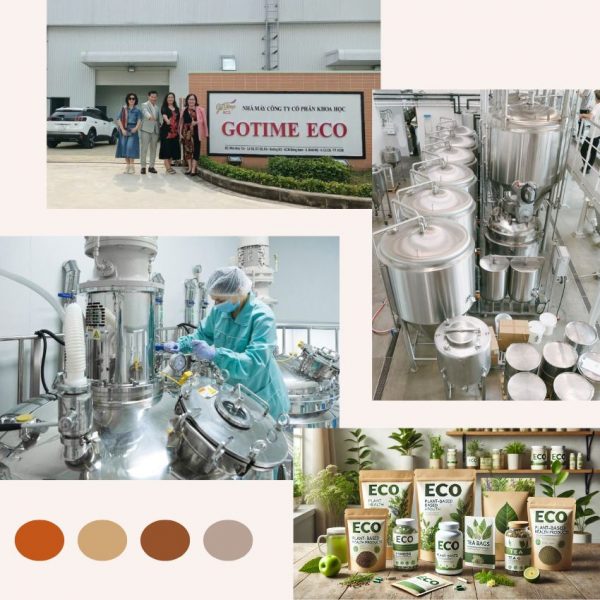 Nhà máy gia công thực phẩm chức năng Gotime Eco